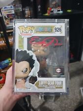 Funko Pop Luffy Gear Four Signed by Erica Schroeder w/ COA picture