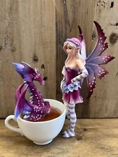 Fairy And Dragon Teacup Resin Figurine 6