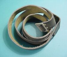 Finnish M27 M39 Green Leather Sling Mosin Nagant Complete W/Square Buckle MINT picture