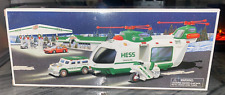 2001 Hess Toy Helicopter With Motorcycle And Cruiser picture