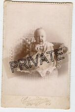 Cabinet Photo - Cute Baby W/Big Smile - HESS Family (Howard)  picture