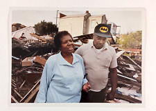 1980s African American Couple California Earthquake Damage VTG Press Photo picture