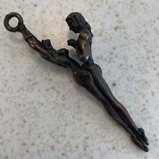 Vintage Lovers Bronze Roach Clip RARE and HARD TO FIND Hallmarked picture