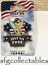 Rare DLR 2006 July 4th TINKER BELL 3D Disneyland Resort Pin #46968 LE1000 Pixie picture