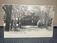 Old Manse Concord, Massachusetts Postcard ￼ picture