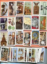 1937 CHURCHMAN CIGARETTES TREASURE TROVE 50 DIFFERENT TOBACCO CARD SET picture