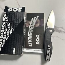 SOG MiniAegis AE-21 Assisted Opening Knife, Legendary Arc Lock, 3.5