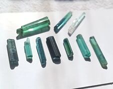 Blue Tourmaline, Terminated Pencil Indicolite, 15.5Ct AAA 8 - 22mm Gemmy picture