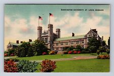 St Louis MO-Missouri, Washington University Administration Bldg Vintage Postcard picture