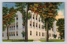 Bismarck ND-North Dakota, Burleigh County Courthouse, Vintage Postcard picture