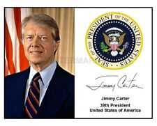 39TH PRESIDENT OF THE U.S. JIMMY CARTER PRESIDENTIAL SEAL PUBLICITY PHOTO PRINT picture