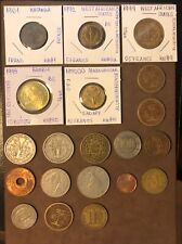 1937-2003 Lot Of 20 Africa Coins-Liberia,West Africa,Katanga,Cameroon,Gambia picture