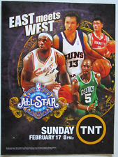2008 NBA Basketball All Star Game Print Ad ~ Kobe Bryant, Lebron James, Yao Ming picture