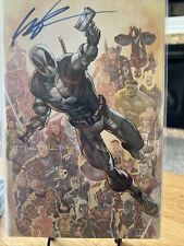 Deadpool Nerdy 30 #1 X-FORCE Virgin Variant - SIGNED ROB LIEFELD BLUE  SIG picture