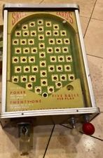 RARE 1936 A.B.T MFG CO SKILL CARDS POKER GAMBLING COIN-OP TRADE STIMULATOR picture