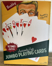 Wembley  10X Jumbo Playing Cards 8 X 11 Inch Novelty Gift Awesome Huge New picture