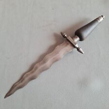 Vintage Rare colonial american Spanish steel hunting plug bayonet knife dagger picture