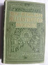 ENGLISH ILLUSTRATED MAGAZINE 1885-86 Wilkie Collins J.M Barrie Newcastle Chester picture