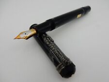 Montblanc Imperial Dragon 1993 Writers Series Fountain Pen Nib M 18K /5000 picture