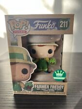 IN HAND EXCLUSIVE EARTH DAY Farmer Freddy Funko Pop #211 Mascots Ad Icons Farm picture