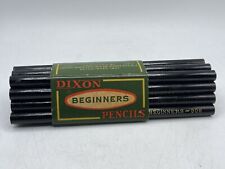 Vintage Dixon Beginner Pencil Set Of 12 USA 308 Lead Pencils w/ Original Package picture