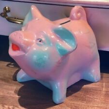 Vintage 1950’s New Orleans French Market Homestead Savings Metal Piggy Bank picture