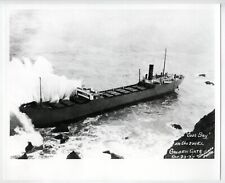 1927 SAN FRANCISCO SS COOS BAY SHIPWRECK off CLIFF HOUSE/SUTRO BATHS~8x10