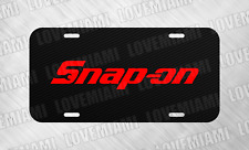 For Snap On Tools Fan Work Mechanic Snap-on License Plate Auto Car Tag  picture