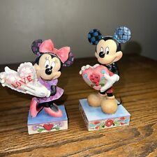 Jim Shore Lot Mickey Minnie My Love & A Gift Of Love picture
