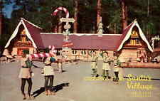 Santa Cruz California CA Amusement Park Santa's Village c1950s-60s Postcard picture