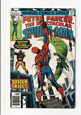 Spectacular Spider-Man Peter Parker #5 Vol 1, Marvel, 1977 1st print picture