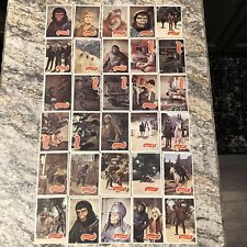 Vintage PLANET OF THE APES 1967 Apjac Trading Card Lot of 30 Vintage Cards picture