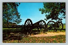 Valley Forge PA-Pennsylvania, Knox's Artillery Vintage Souvenir Postcard picture