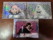 Spy X Family Cybercel SUPER RARE Set 1st Ed Anya,Loid,Yor Forger UNSCANNED picture