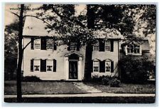 c1940s Wolcott House Built 1799 Litchfield Connecticut CT Unposted Tree Postcard picture