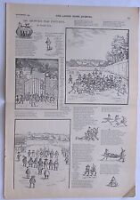The Brownies Play Foot-Ball The  Ladies Home Journal November 1894 picture