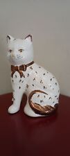 Vintage William Kent Staffordshire Ware Porcelain Kitty Cat Figurine England picture
