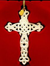 Lenox 2017 Cross Ornament Christmas Pierced Collectible Snow Fantasies New picture