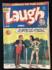 Laugh Comics #29 1948 Golden Age Pre Code Archie Comics 1st Print Lower Grade picture