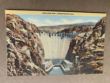 Vintage Boulder Dam Colorado Postcard Unposted Black Canyon River Vtg picture