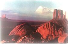 Vintage Monument Valley Navajo Tribal Park Arizona AZ Sundown in Monument Valley picture