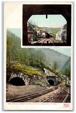 c1905 East Portal Hoosac Tunnel & Abandoned Tunnel Massachusetts MA Postcard picture