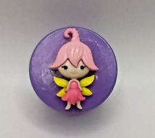 Homemade Round Purple Trinket/Ring Box - Unisex Kid-Fairy Design - One of a Kind picture