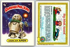 1985 Garbage Pail Kids GPK GLOSSY Vintage Series 1 OS1 2-Star Ashcan ANDY 13a picture