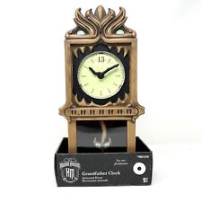Gemmy Disney Haunted Mansion Grandfather Clock With Light & Music Animated - NEW picture