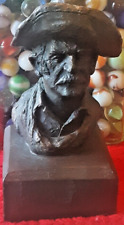 VTG Michael Garman Productions Inc Collectible Bust Statue - Western Art picture