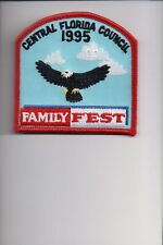 1995 Central Florida Council Family Fest patch picture