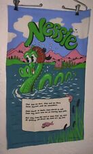 Vintage Nessie Lochness Sea Monster Kitchen Tea Towel Britain Innes & Cromb Ltd picture