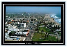 c1960s Greetings From Venice California Coast Santa Monica & Marina CA Postcard picture