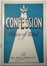 Confession: Peace of  Mind, Vintage 1951 Holy Devotional Booklet. picture